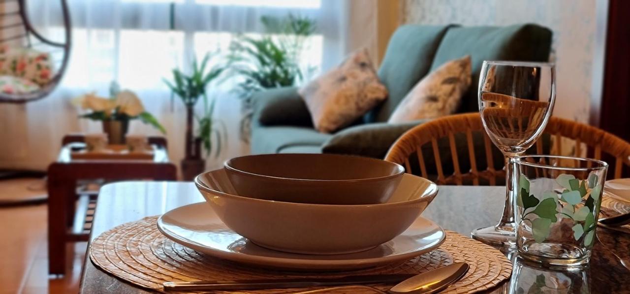 Apartamento Inma Silleda Bagian luar foto